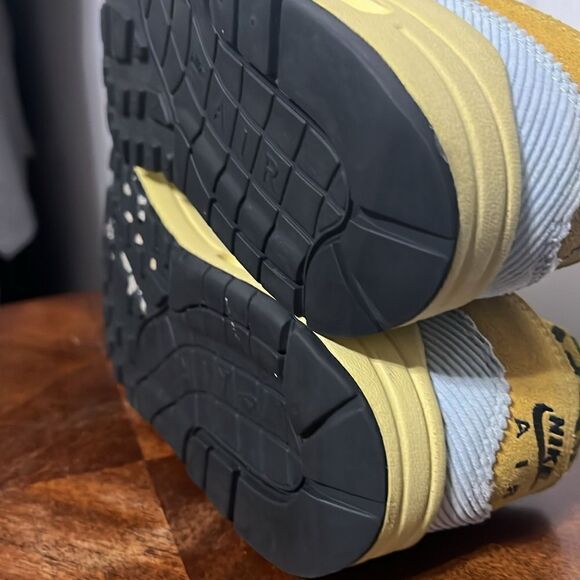 🔥🔥 NIKE Air Max 1 'Spring Mix' Size 8 Teal Tint / Lemon Wash Running Sneakers - Picture 15 of 16